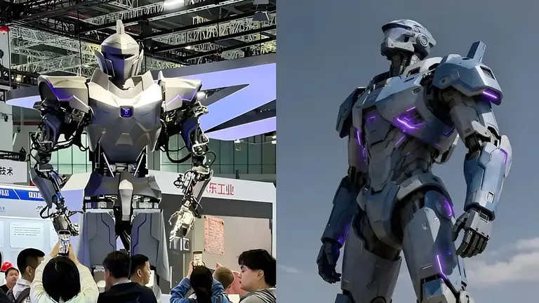 Công ty Trung Quốc ra robot hình người cao 4 mét
