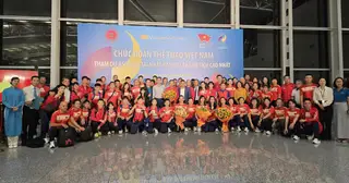 Đoàn thể thao Việt Nam lên đường tham dự ASIASD 20: Nỗ lực đem vinh quang về cho Tổ quốc