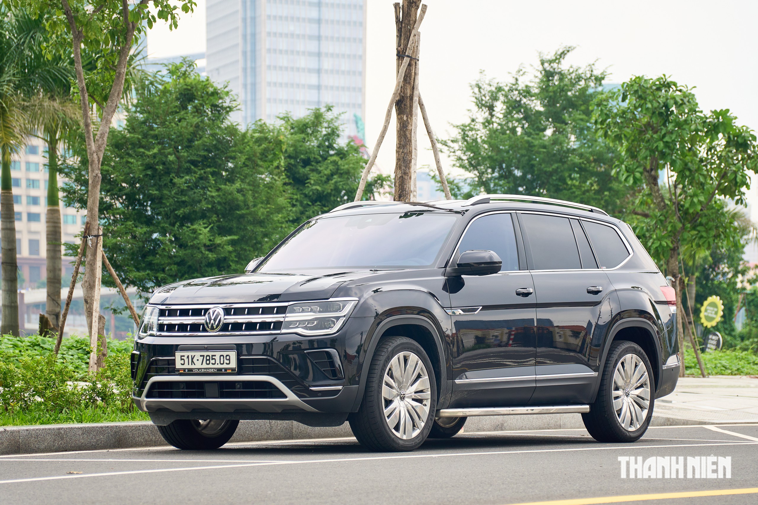 Volkswagen Teramont President định vị ở phân khúc SUV hạng E, cạnh tranh với Hyundai Palisade và VinFast VF 9