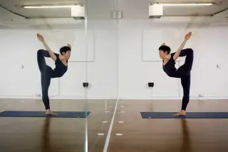 Vũ công ballet Almania Colombo tự nhận yoga giúp công tìm thấy sự tĩnh tại trong thi đấu. Ảnh: Guardian