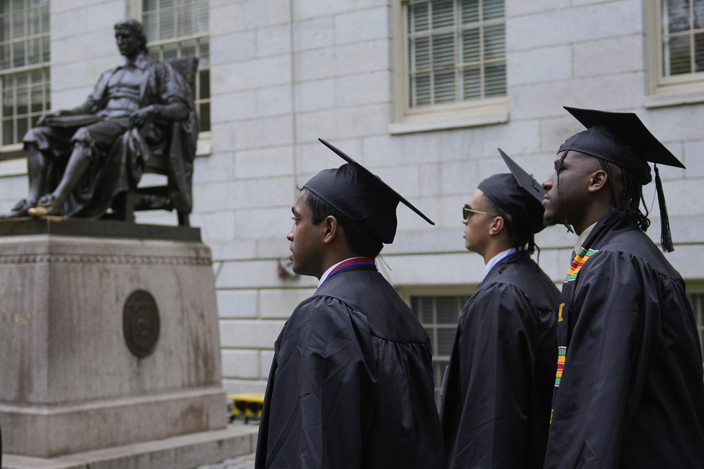 Các sinh viên trong lễ tốt nghiệp tại Đại học Harvard ngày 29/5/2025. Ảnh: AP