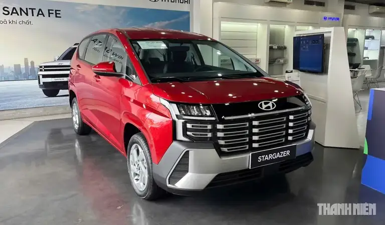 Dẫn đầu cuộc đua ưu đãi, giảm giá ở phân khúc MPV 7 chỗ, Hyundai Stargazer giảm hơn 100 triệu đồng