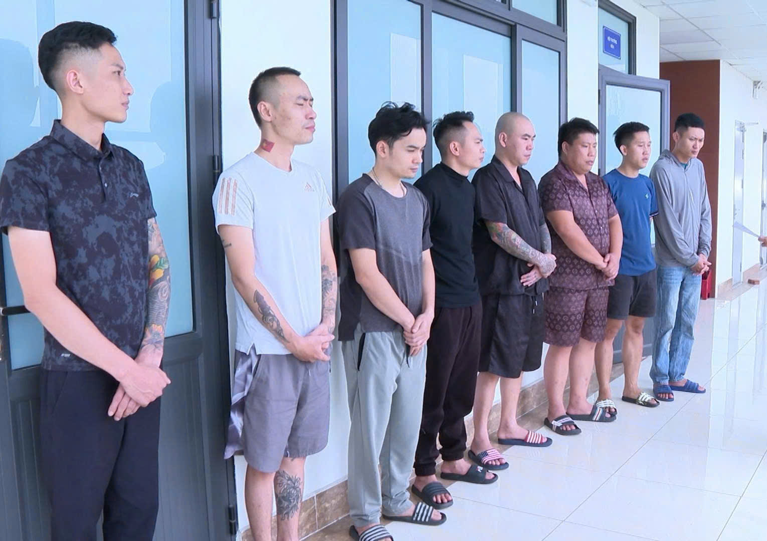 8 nghi phạm bị bắt giữ