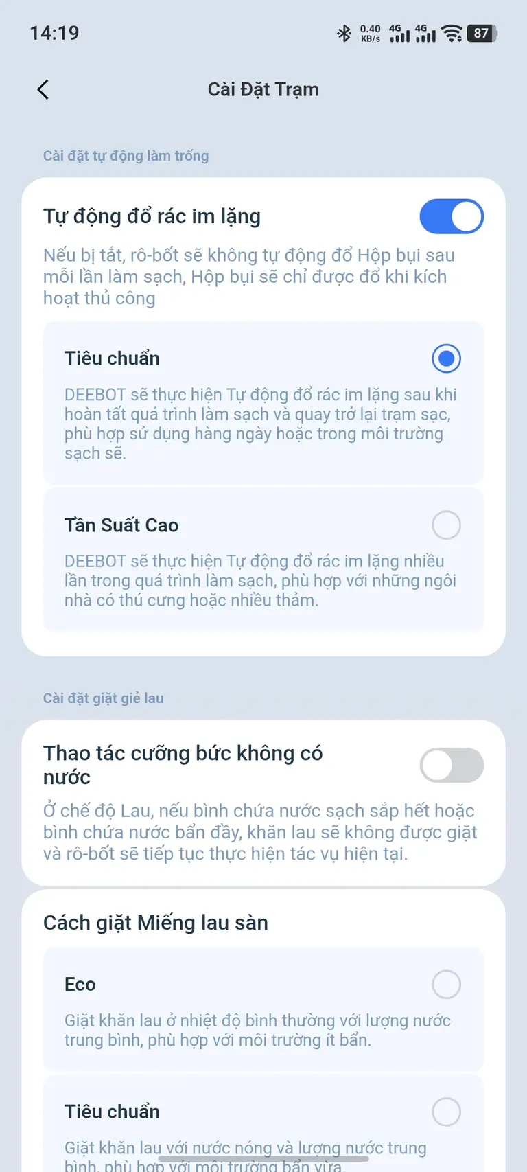 Dùng thử Ecovacs Deebot T80 Max Omni: Hút 40.000Pa, lau bằng con lăn 27cm, tự làm sạch gần như mọi thứ - Ảnh 14.