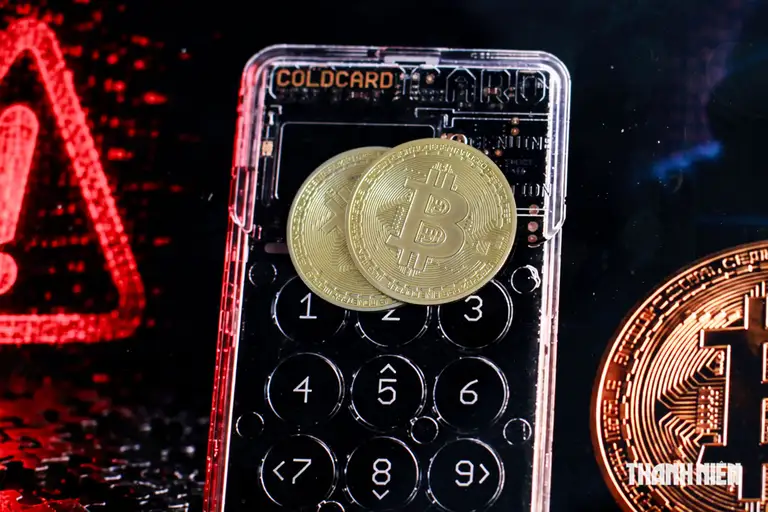 Đồng xu biểu tượng Bitcoin