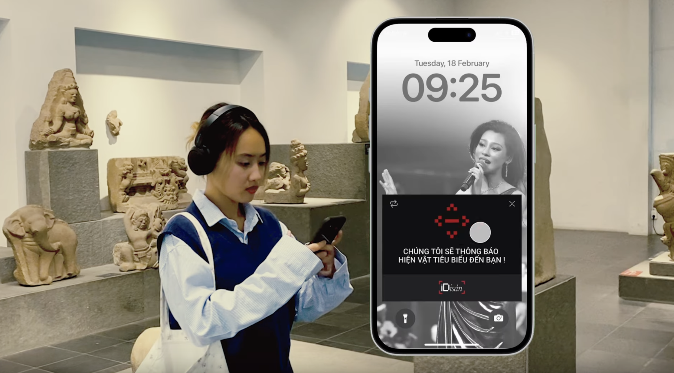 Ứng dụng IDisản hướng đến đưa di sản đến gần hơn với người trẻ thông qua nền tảng số - Ảnh chụp màn hình