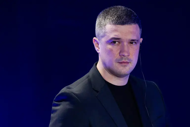 Ông Mykhailo Fedorov, cựu Bộ trưởng Quốc phòng Ukraine, là gương mặt nổi bật với các cải cách và chiến lược quân sự dựa trên công nghệ - Ảnh: AFP