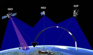 Chương trình SBIRS. Đồ họa: BQP Mỹ