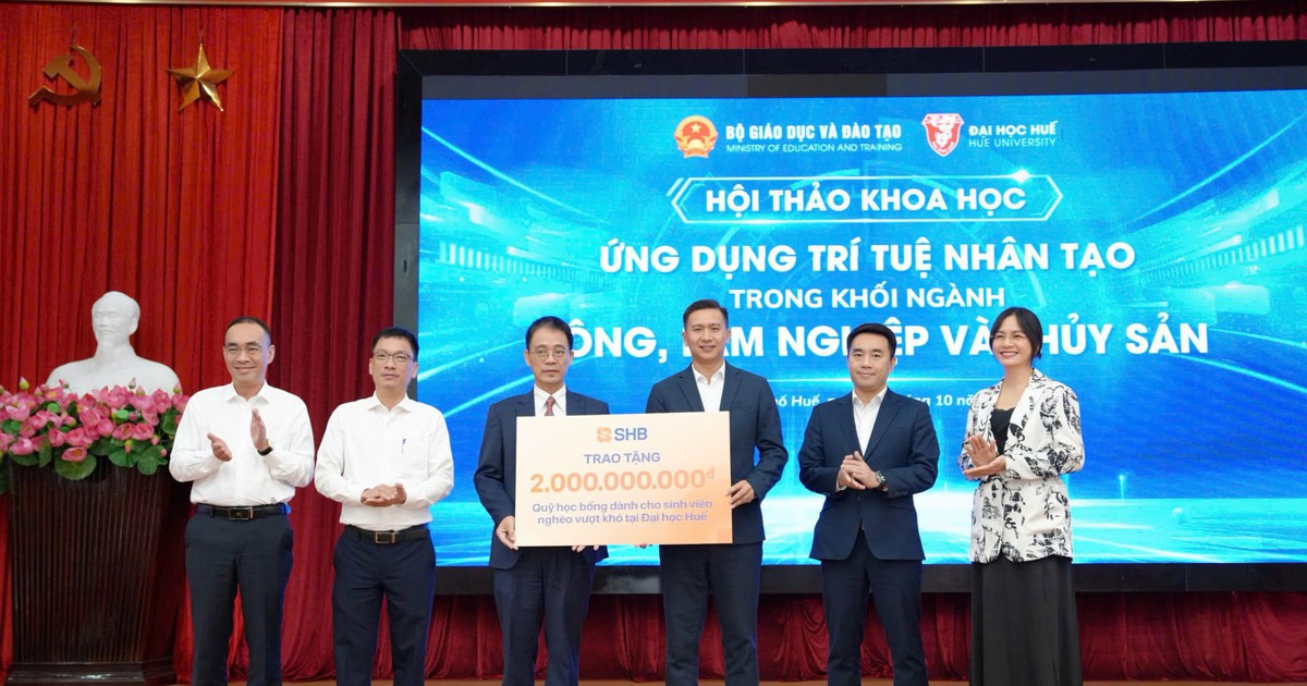 SHB bắt tay Đại học Huế đào tạo nhân lực, ứng dụng AI