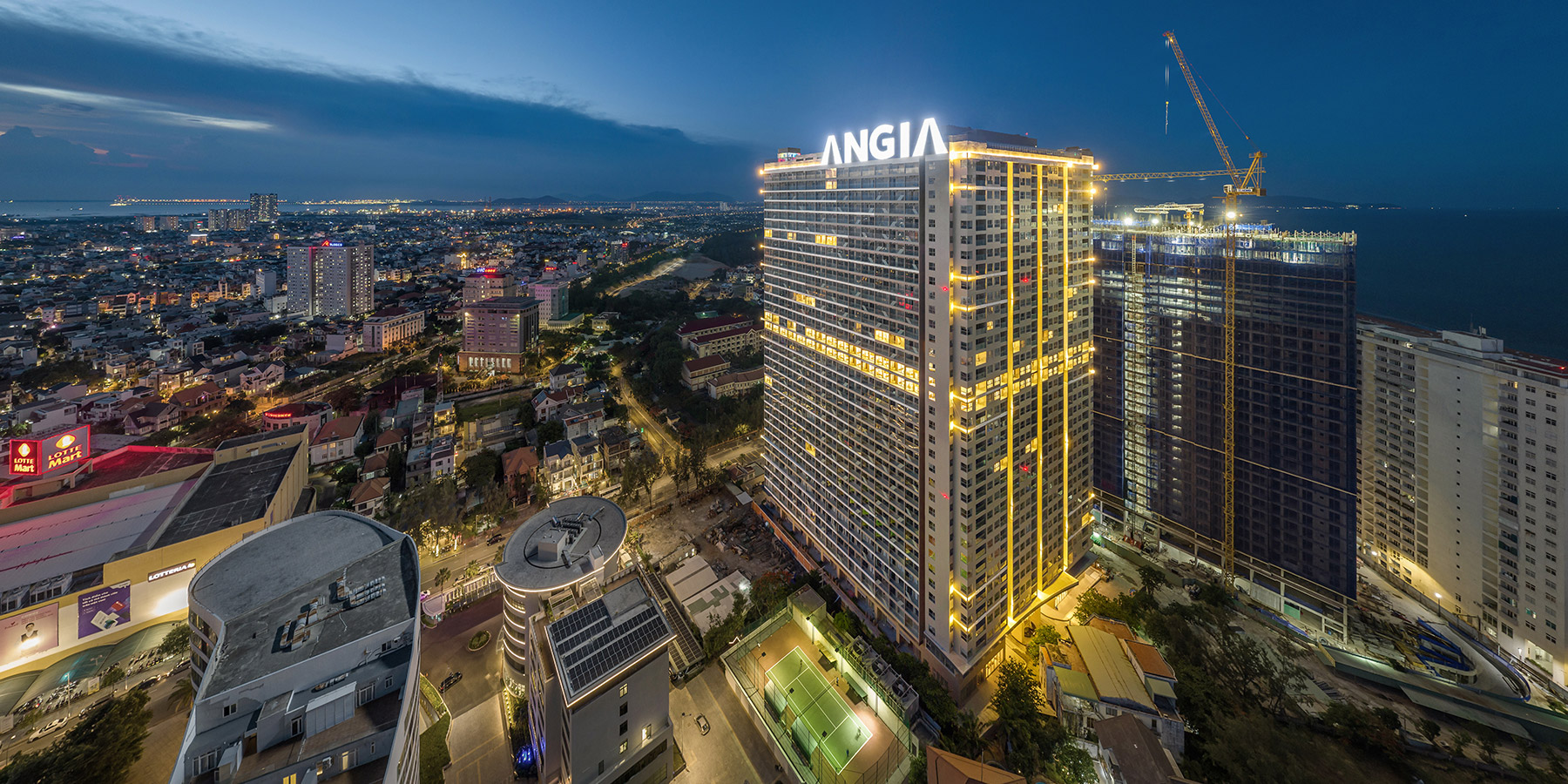 Phối cảnh dự án The Sóng của AGG. Ảnh: AGG