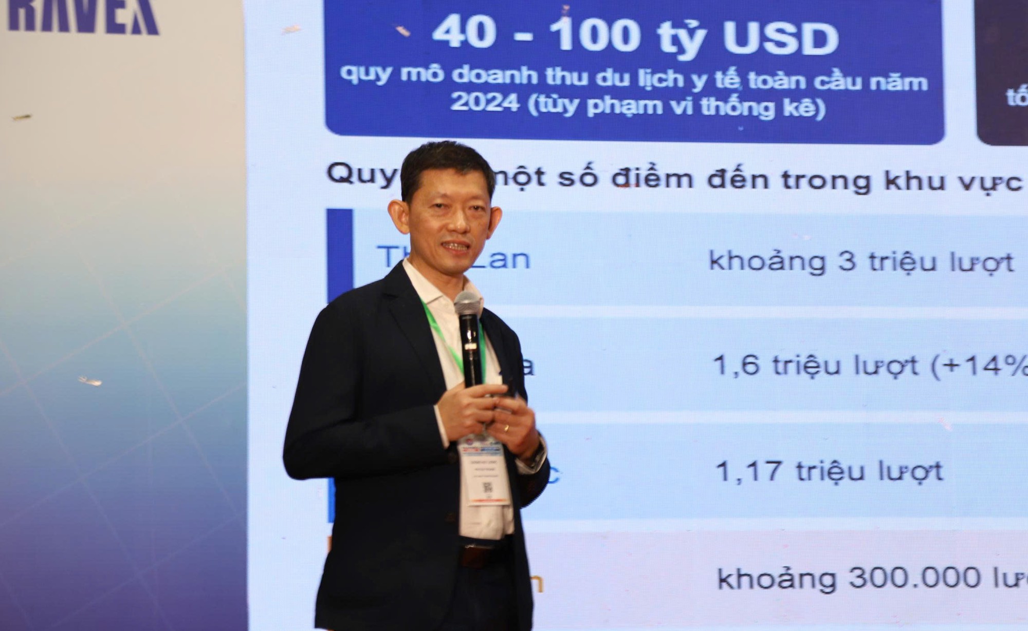 TS.BS Dương Huy Lương - Phó cục trưởng Cục Quản lý khám, chữa bệnh - cho biết Việt Nam có nhiều tiềm năng phát triển du lịch y tế - Ảnh: X.MAI