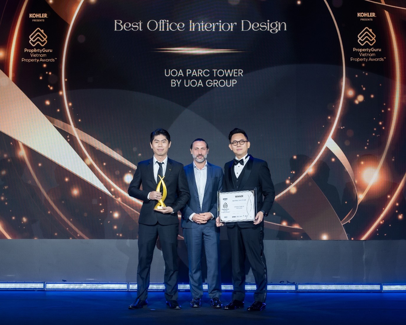 UOA Parc Tower được tôn vinh trong hạng mục "Best Office Interior Design - Thiết kế nội thất văn phòng xuất sắc"