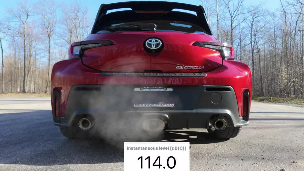 Tiếng động cơ và ống xả của Toyota GR Corolla. Video: Gary the Car Nut