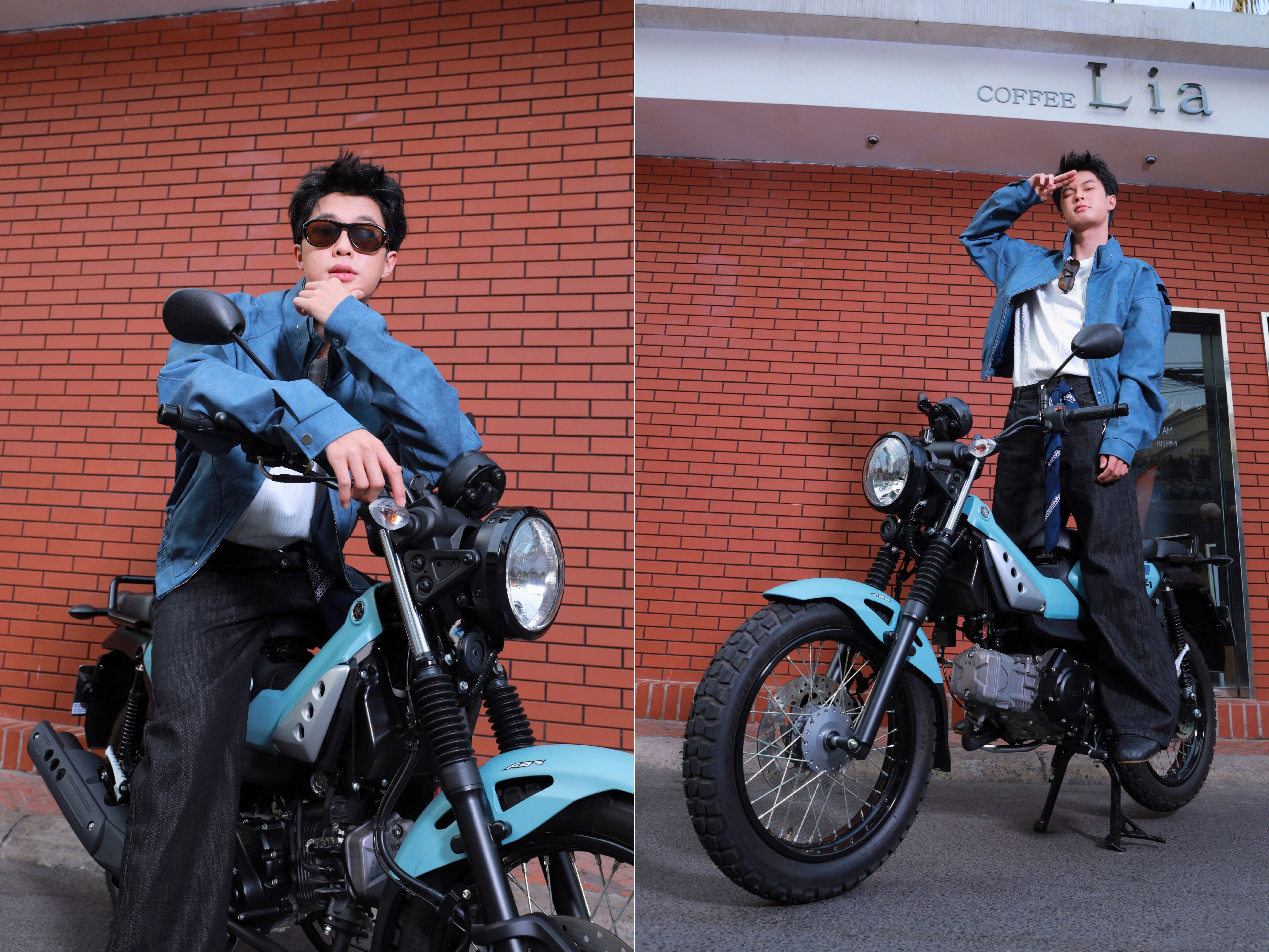 Thiết kế PG-1 nhỏ gọn cùng hệ thống ABS và lốp gai giúp thuận tiện hơn trong quá trình điều khiển