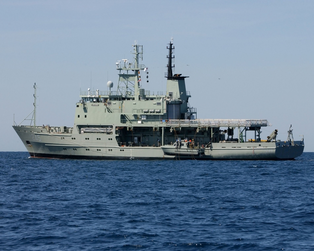 Tàu HMAS Leeuwin. Ảnh: Bộ Quốc phòng Australia