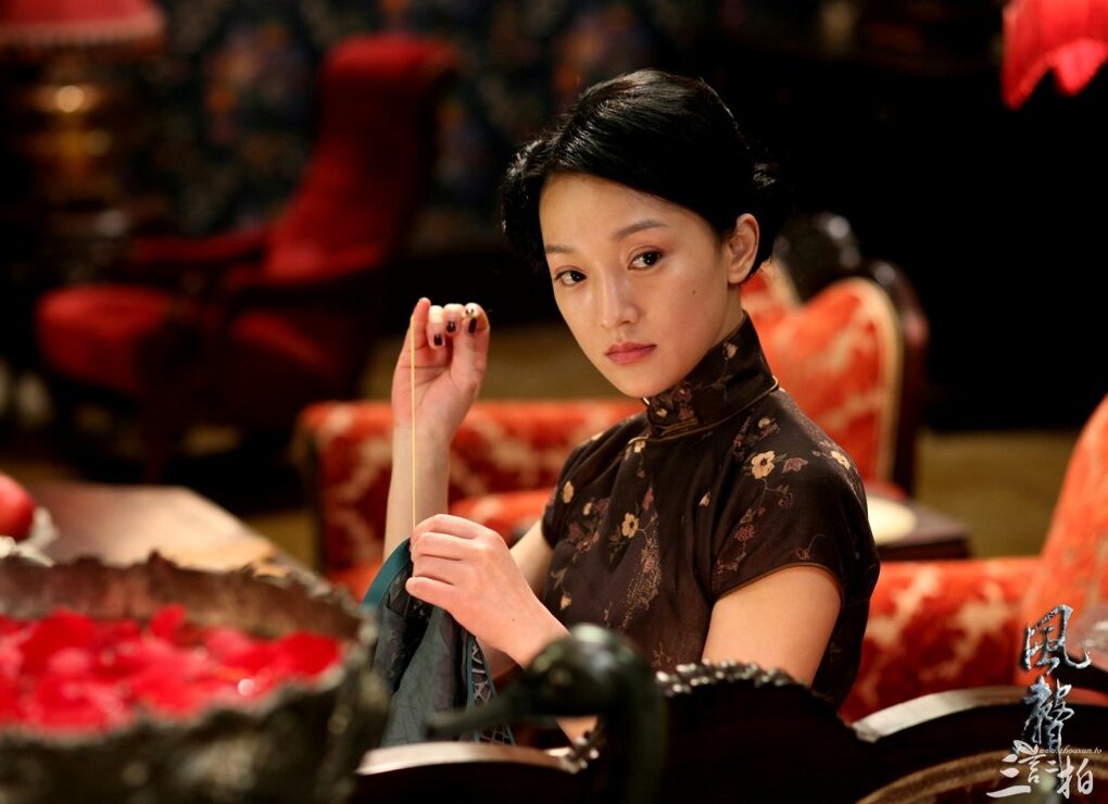 Tạo hình của Châu Tấn trong phim "Phong thanh". Ảnh: Huayi Brothers Media