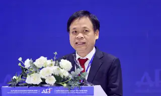 PGS. TS Lê Quốc Cường phát biểu tại sự kiện. Ảnh: AEF 2026