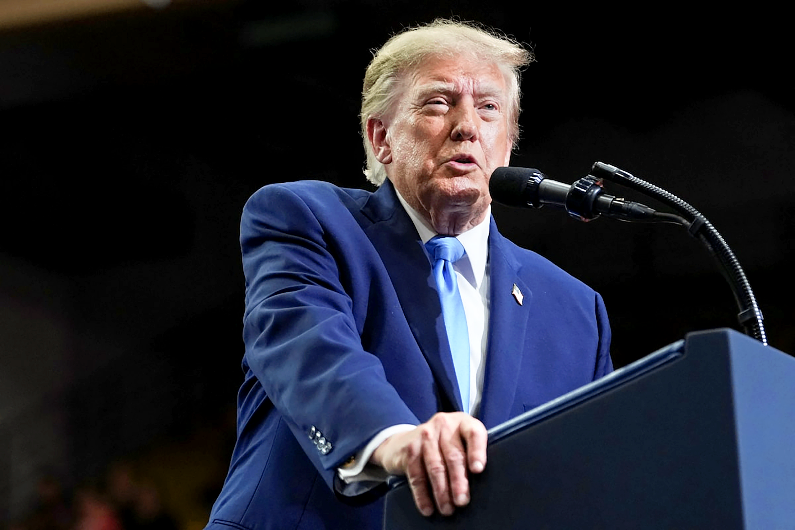 Tổng thống Mỹ Donald Trump - Ảnh: REUTERS