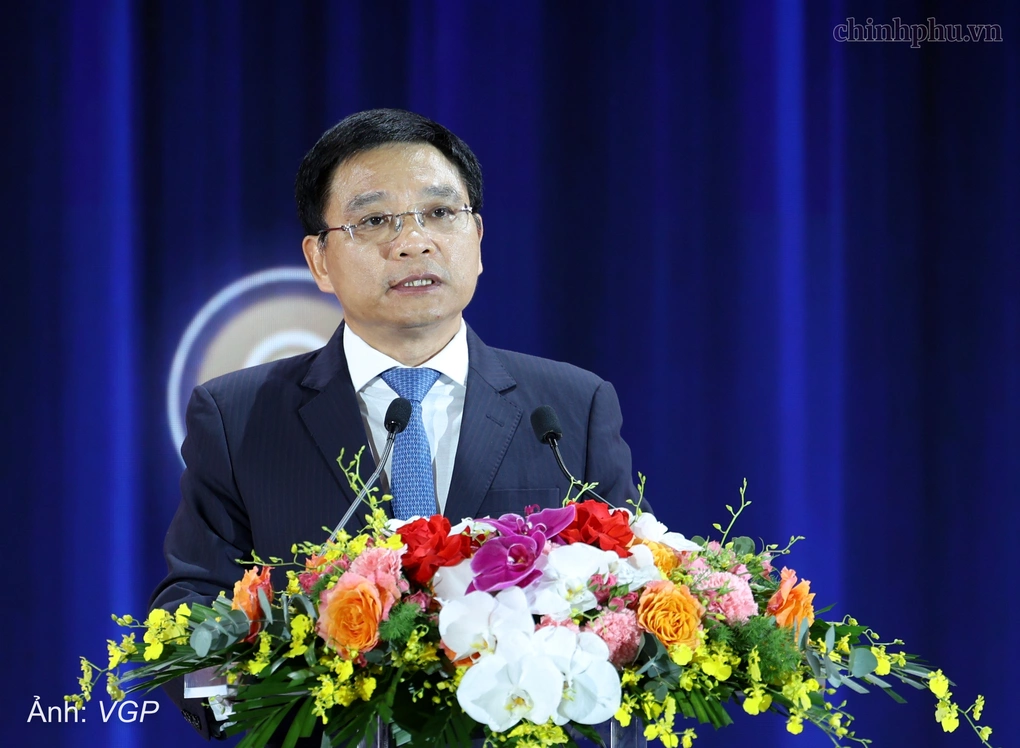 Phó thủ tướng Nguyễn Văn Thắng phát biểu tại lễ kỷ niệm 20 năm thành lập SCIC, ngày 26/9. Ảnh: VGP