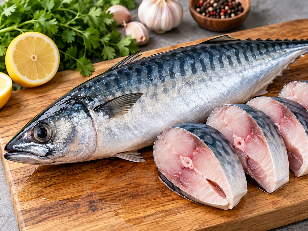 Cá thu giàu protein và các loại a xít béo omega-3 như EPA, DHA