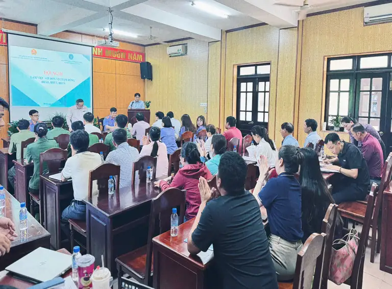 Một buổi làm việc giữa BHXH TP.HCM với doanh nghiệp nợ BHXH có sự tham gia của viện kiểm sát nhân dân khu vực