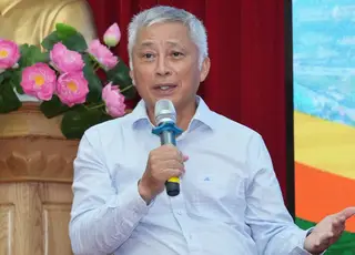 TS Hoàng Dương Tùng, Chủ tịch Mạng lưới Không khí sạch Việt Nam, phát biểu tại buổi tọa đàm.
