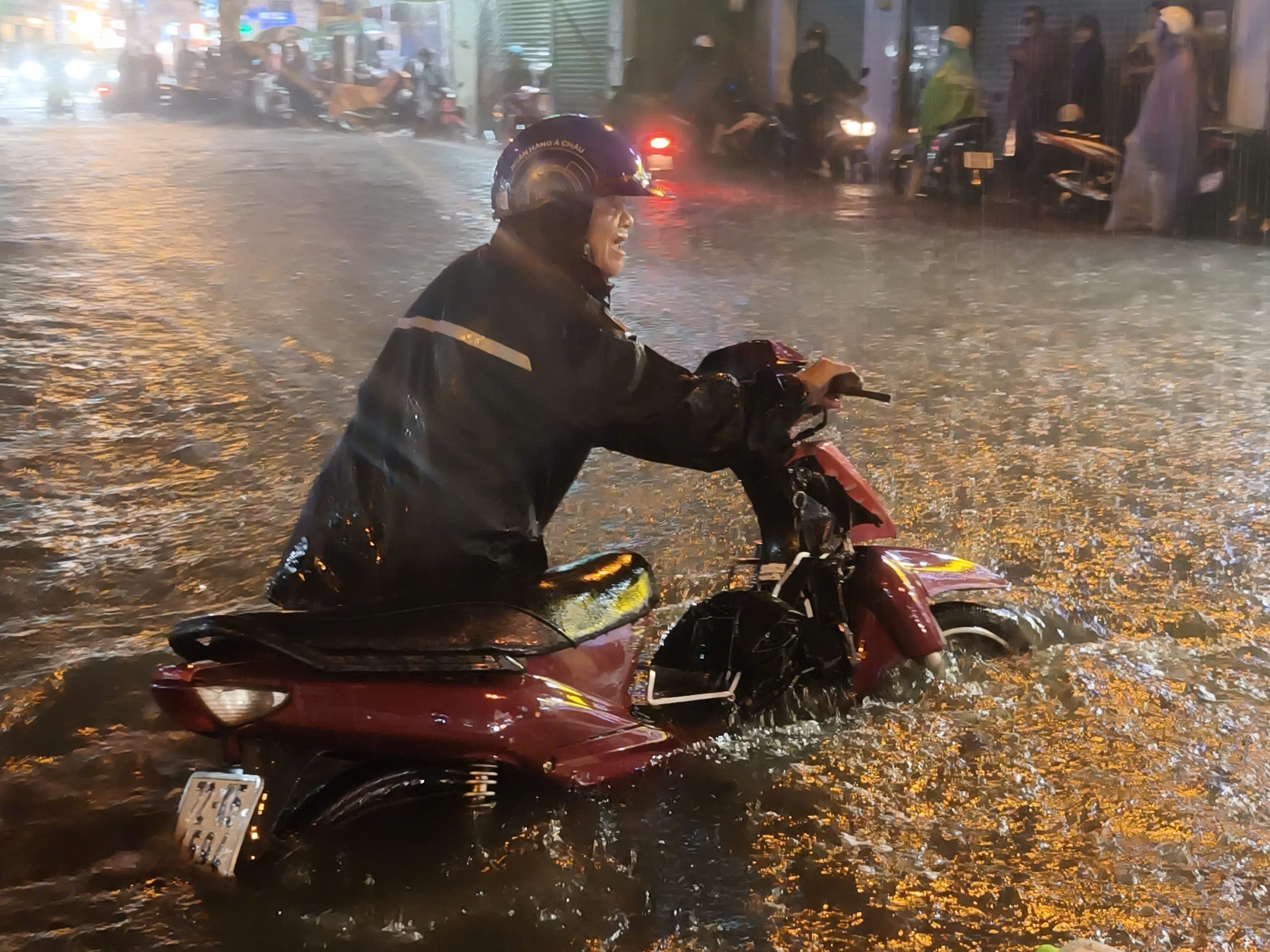 Năm nay TP.HCM mưa ngập khá nghiêm trọng - Ảnh: TRÍ ĐỨC