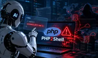 Minh họa việc AI có thể bị lợi dụng để khai thác lỗ hổng PHP2Shell. Ảnh: ChatGPT