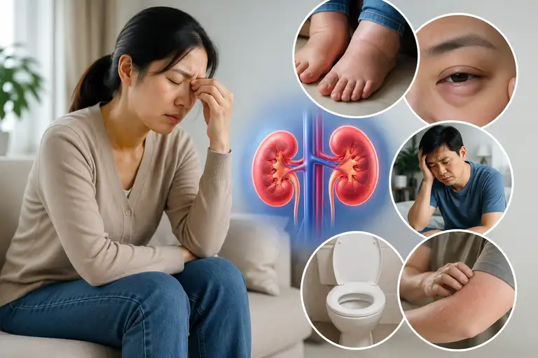 Có nhiều dấu hiệu bệnh thận dễ nhầm với bệnh khác
