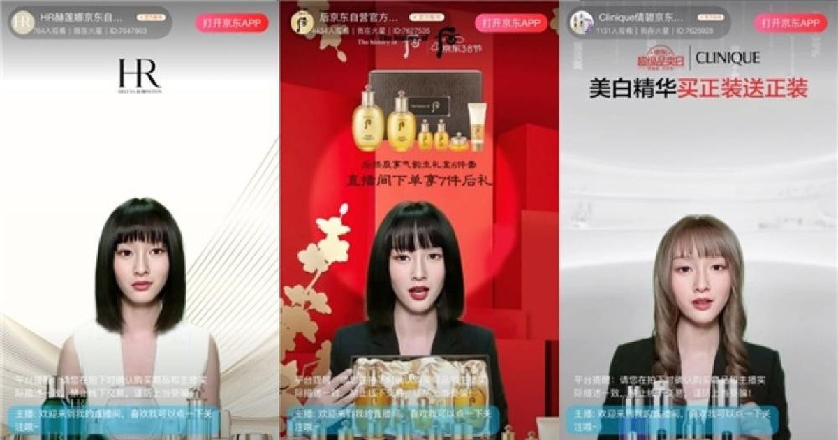 Sự trỗi dậy của những "trang trại" streamer AI: Chiêu làm giàu mới đang càn quét ngành thương mại điện tử ở Trung Quốc