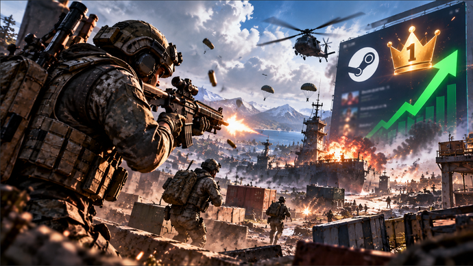 Tựa game từng khiến Steam vỡ trận tiếp tục lập kỳ tích, bán hơn 3 triệu bản, vẫn bám trụ top 1