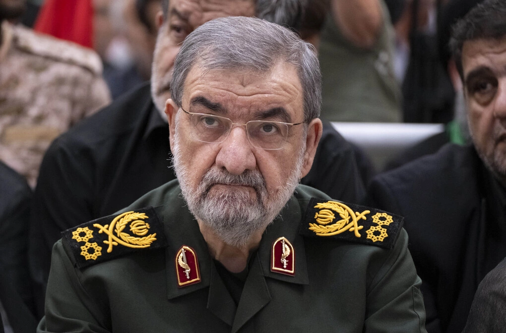 Ông Mohsen Rezaei, người đứng đầu Hội đồng An ninh Quốc gia Tối cao Iran, tại lễ tưởng niệm cố lãnh tụ tối cao Ruhollah Khomeini ở Tehran hồi tháng 6. Ảnh: AFP