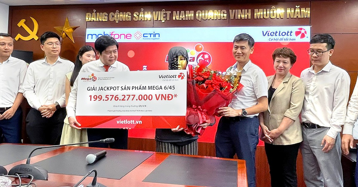 Có thêm tỉ phú Vietlott trúng 31,2 tỉ đồng, Jackpot hơn 177 tỉ đồng quay vào tối 22-10