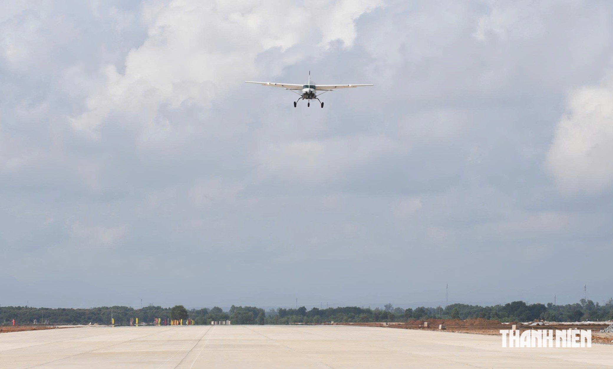 Máy bay Cessna 208 được sử dụng cho nhiệm vụ lần này