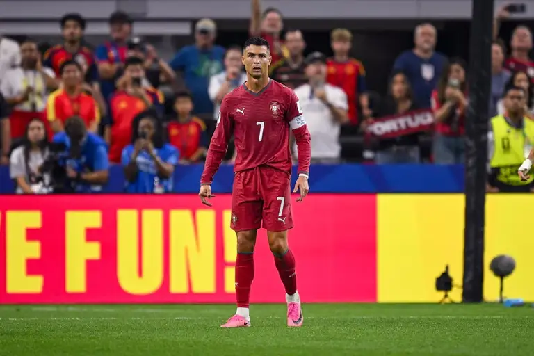 Ronaldo thừa nhận mùa giải 2026-2027 có thể là năm cuối cùng trong sự nghiệp thi đấu của anh - Ảnh: REUTERS