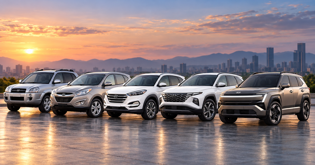 Nhìn lại 5 đời xe Hyundai Tucson sau 22 năm: Khác lạ đến ngỡ ngàng
