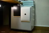 DIY chỗ để iPad và MacBook Air M1, 2 thanh gỗ và nam châm