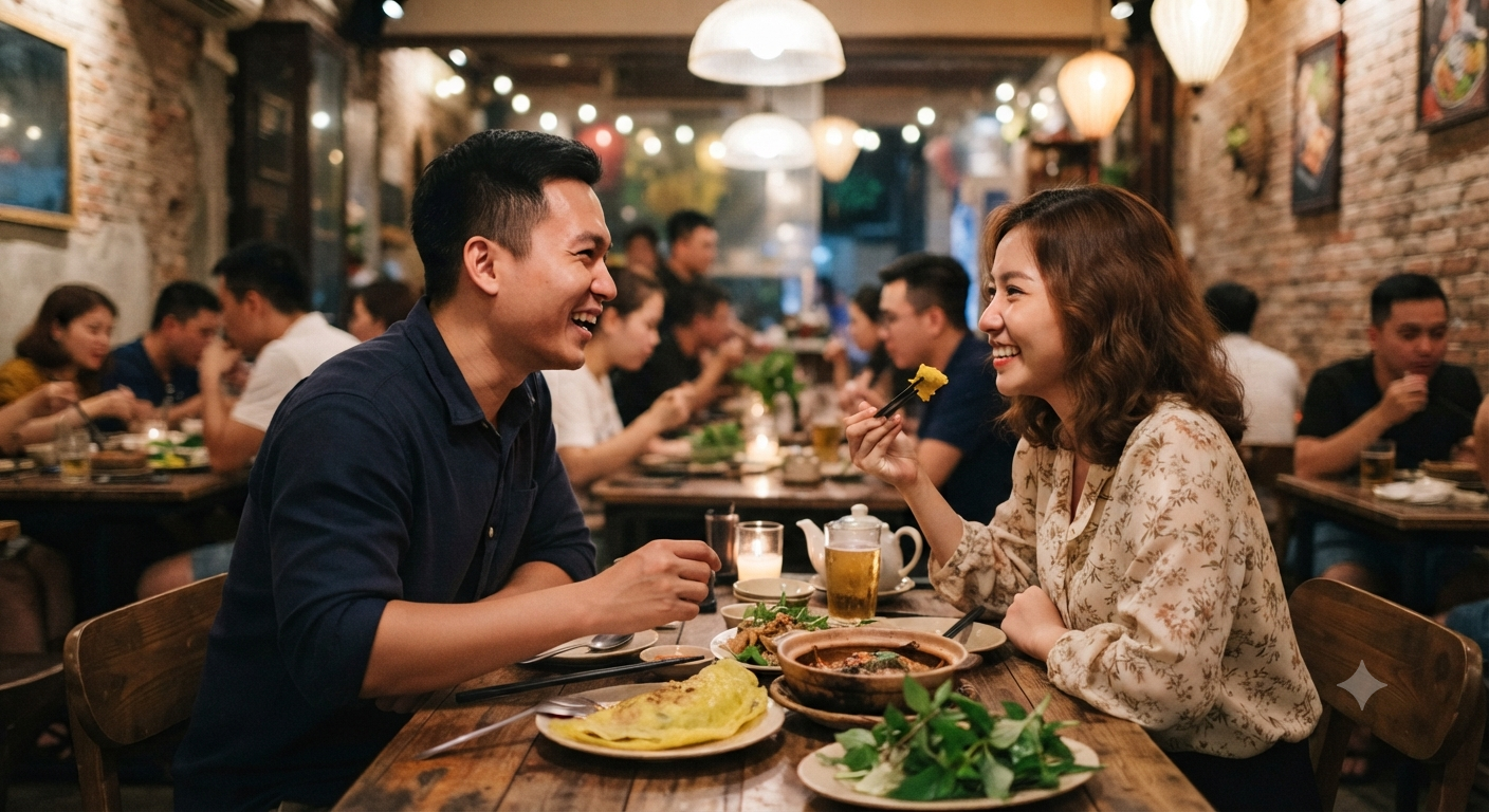 Dùng bữa cùng người thân yêu có thể ảnh hưởng đến cách cơ thể kiểm soát đường huyết sau khi ăn - Ảnh: AI