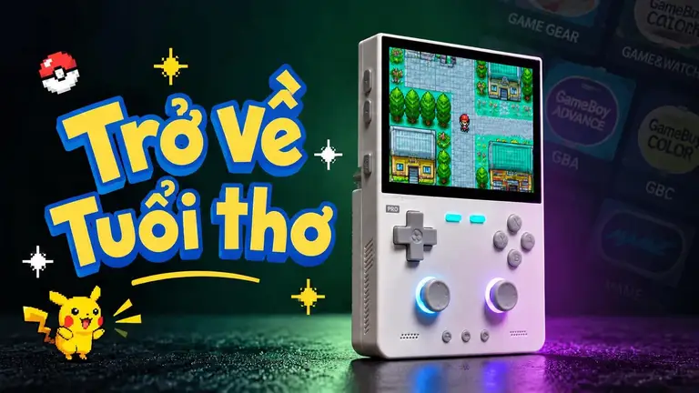 Trở về tuổi thơ với máy chơi game retro TrimUI Brick Pro | Viết bởi htevn