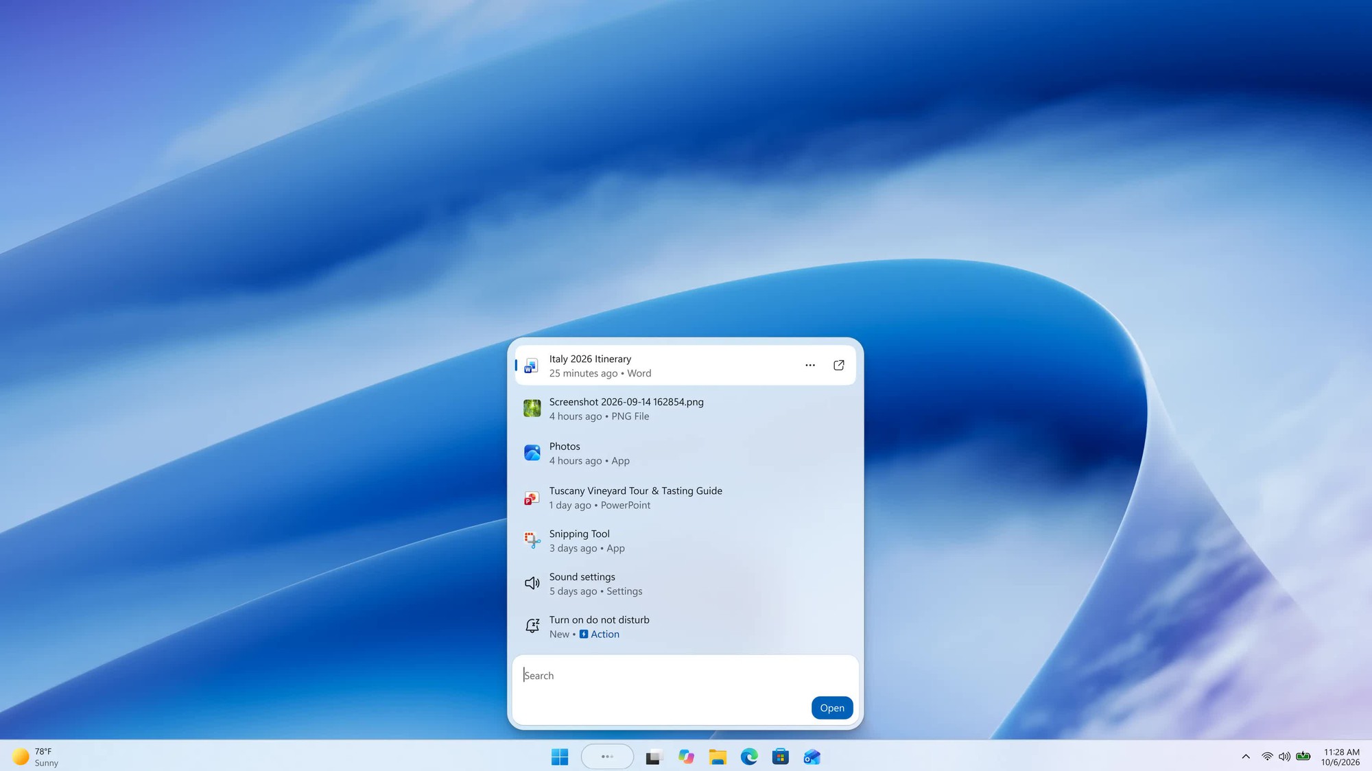 Công cụ tìm kiếm của Windows 11 tiếp tục được cải tiến