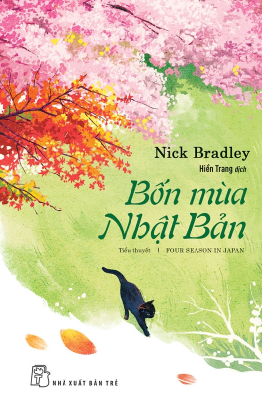 Bìa sách Bốn mùa Nhật Bản - Ảnh: NXB cung cấp