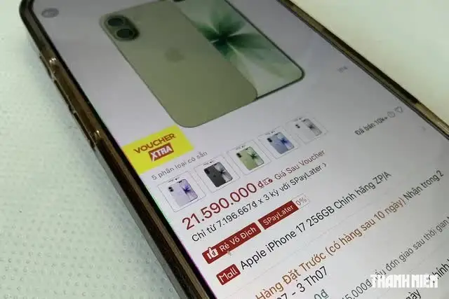 Đã có thời điểm iPhone 17 được bán xuống mức giá dưới 22 triệu đồng