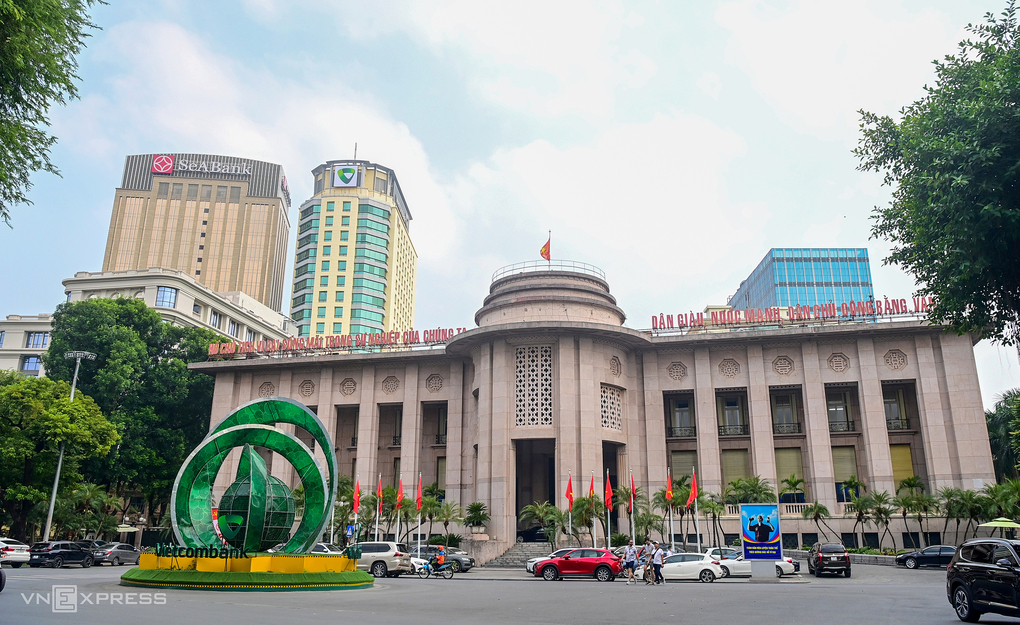 Trụ sở của Ngân hàng Nhà nước tại Hà Nội. Ảnh: Giang Huy