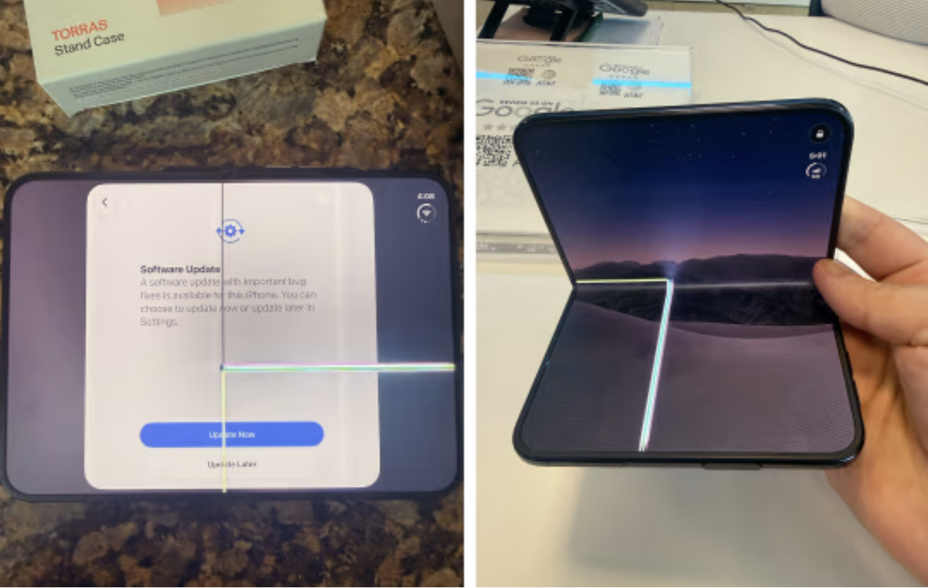 iPhone Duo của Jesse Dalton bị lỗi màn hình