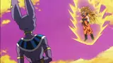 Trận chiến giữa Goku và Beerus được vẽ lại trong phiên bản Dragon Ball Super: Beerus - Ảnh: Toei