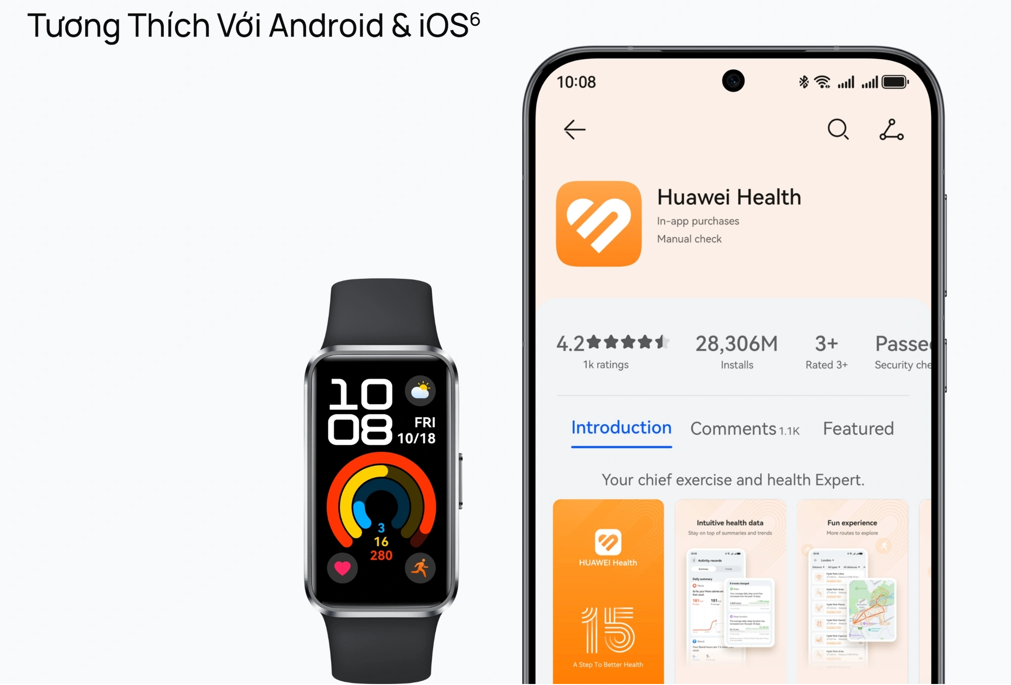 Huawei Band 10 có giá khoảng 860.000đ