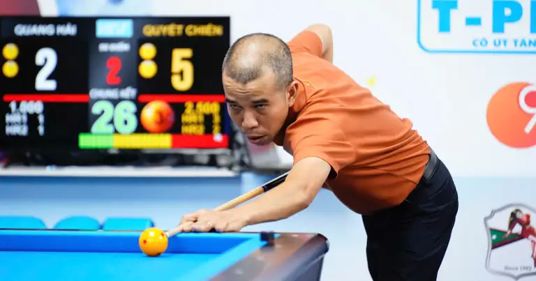 Trần Quyết Chiến rơi vào 'bảng tử thần' tại giải 'World Cup billiards Việt Nam'