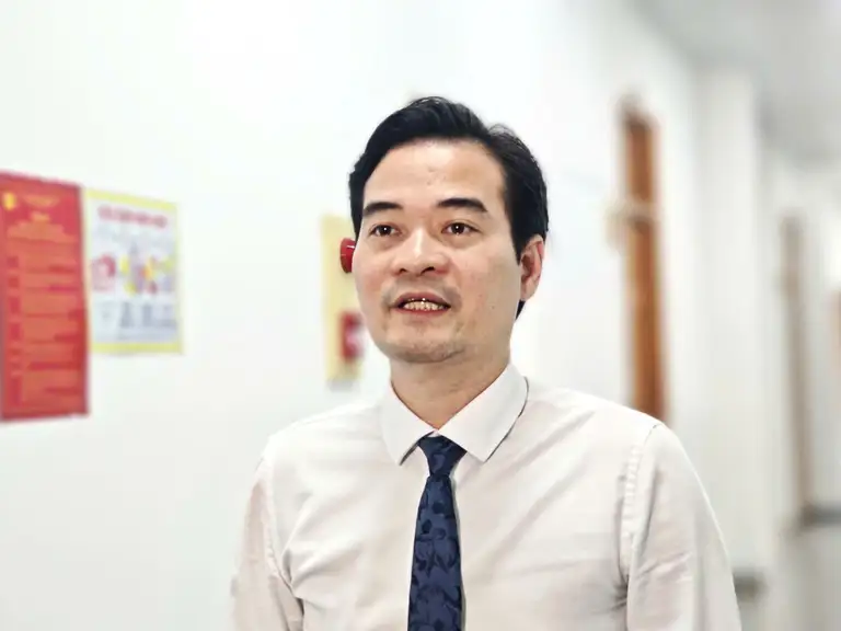 Ông Chu Quốc Thịnh - Cục trưởng Cục An toàn thực phẩm, Bộ Y tế - chia sẻ về dự thảo Luật An toàn thực phẩm sửa đổi - Ảnh: D.LIỄU