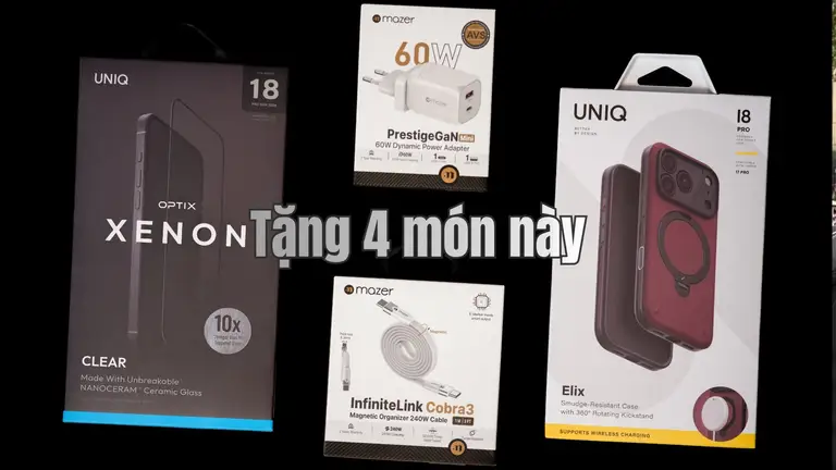 Sáng mai iPhone 18 Pro, Pro Max được giao, tặng anh em phụ kiện xịn xài chơi