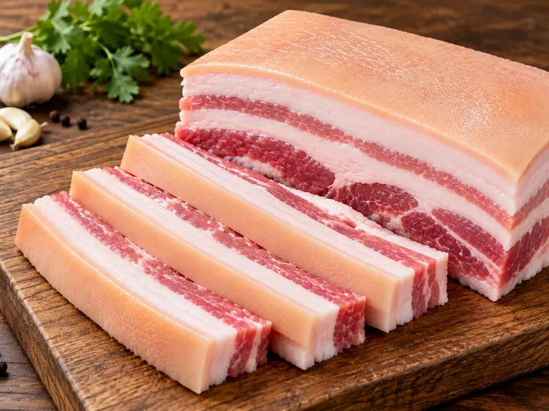 Mỡ heo không chỉ chứa chất béo có hại mà còn cả chất béo có lợi